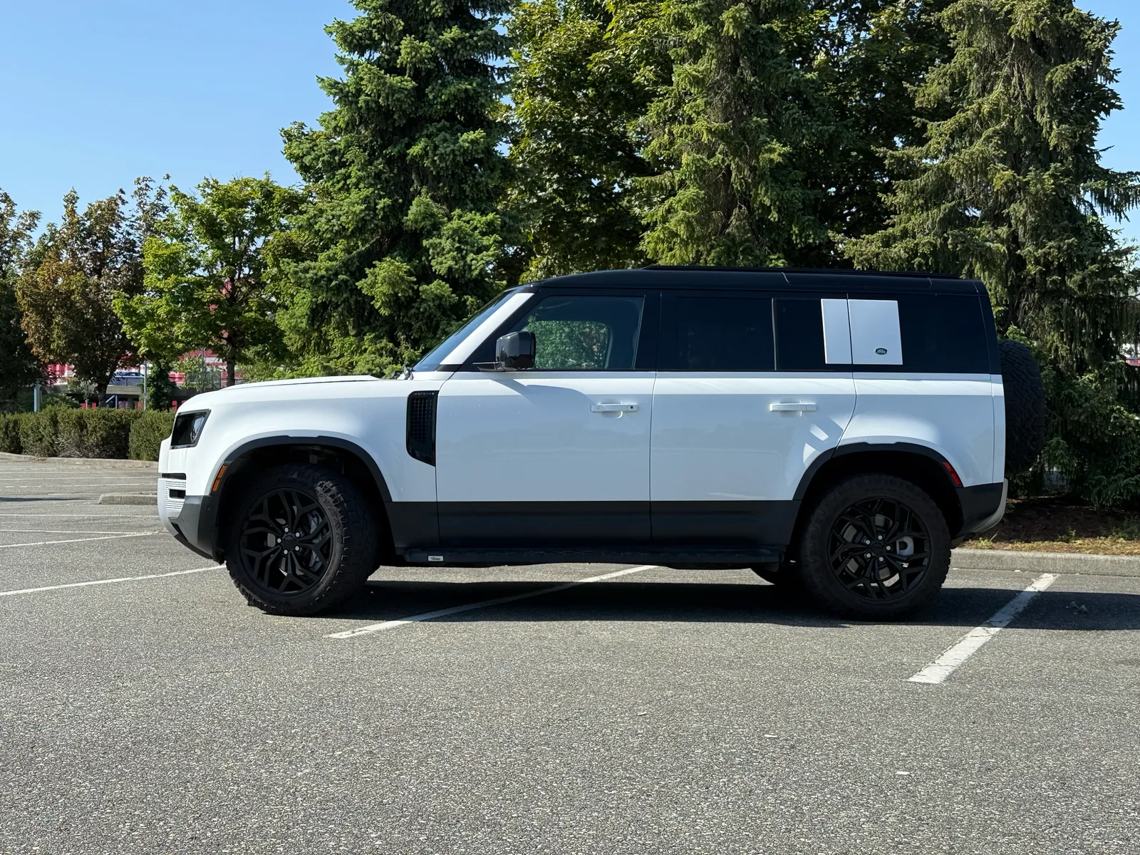 Land Rover Defender 110, side